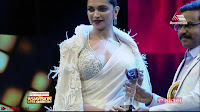 Deepika Padukone in Elegant White Saree and Choli at an award Function  Exclusive Pics 003.jpeg