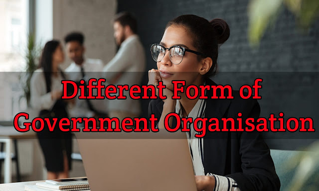 Different Form of Government Organisation