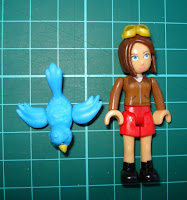 Ava doll and Jay bird figures