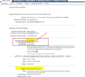 Bisnes Online Tanpa Modal 2015 - Bukti Pembayaran Terbaru Shorte.st Jun 2015