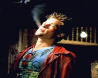 Brad Pitt as Tyler Durden in Fight Club movie