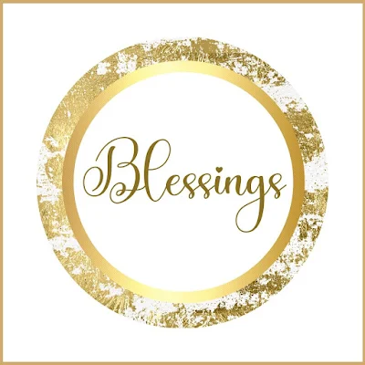 Blessings Greeting Cards Printable Sticker Labels - Gold Black Theme - 10 Free Modern Designs