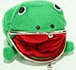 Image: Naruto Cute Green Frog Coin Bag Cosplay Props Plush Toy Purse Wallet Funny Gift