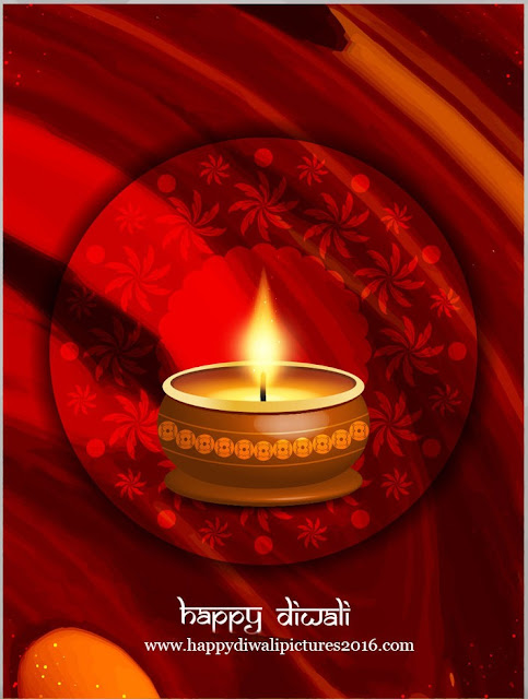 Happy Diwali Wishes / Greetings 2016 with Diya Images 2016