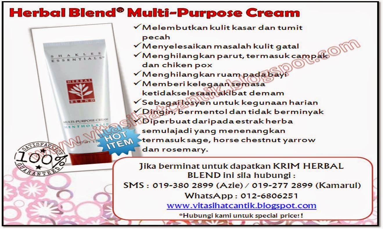 Krim Herbal Blend ShakleeKrim Super Ajaib ~ SIHAT & CANTIK