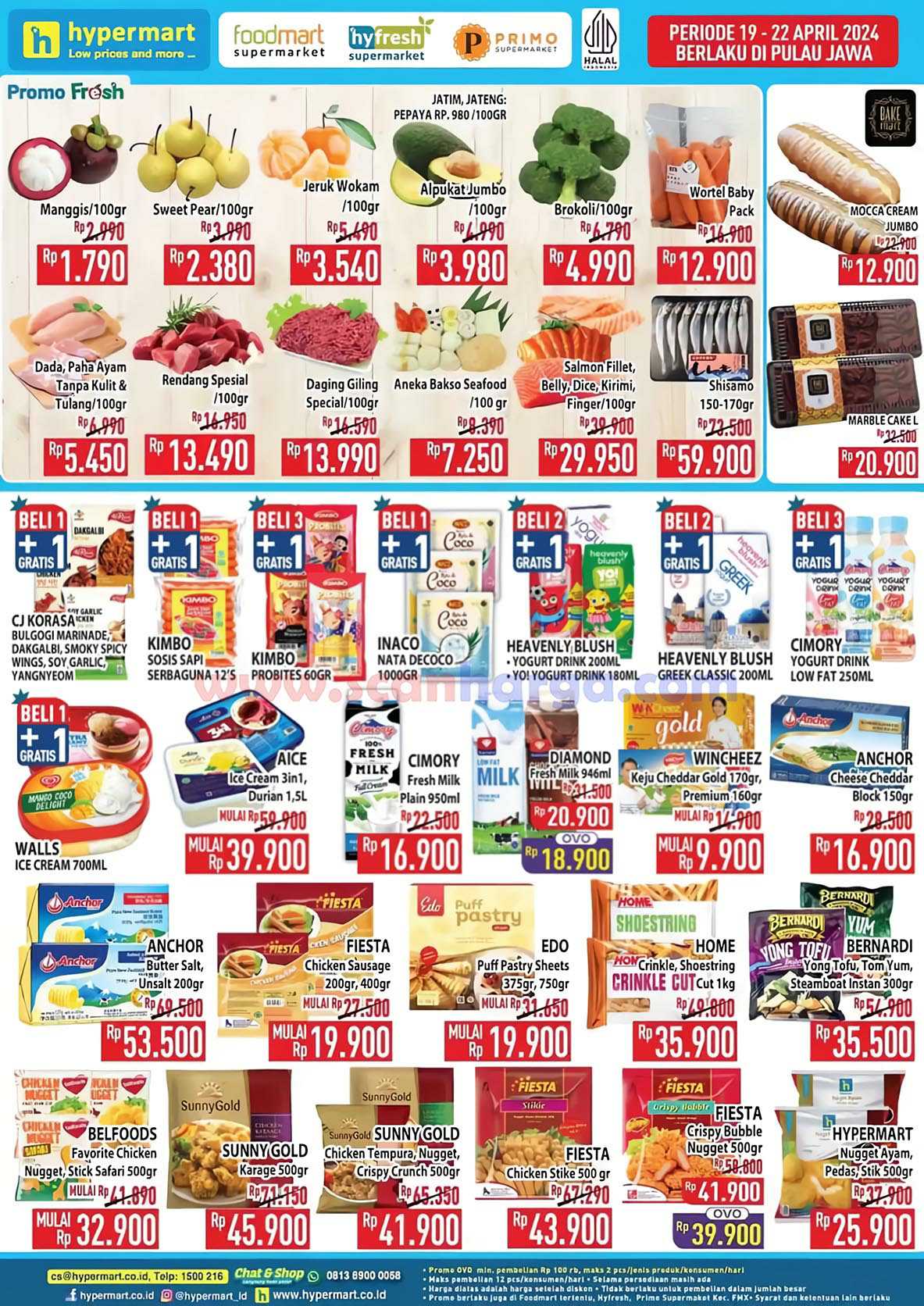 Katalog Promo JSM Hypermart Weekend Terbaru 19 - 22 April 2024 1