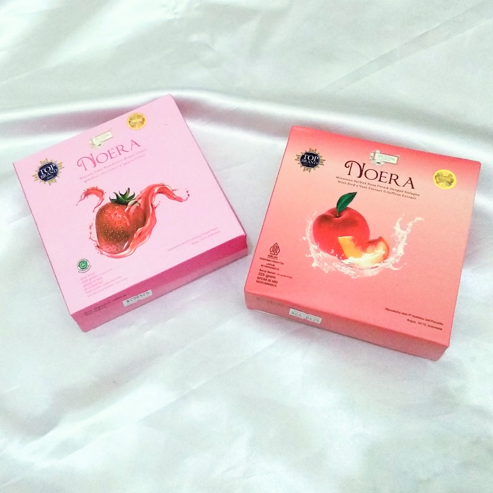 Review: Noera Collagen Drink Peach & Strawberry, Segar + Bikin Kulit Sehat!