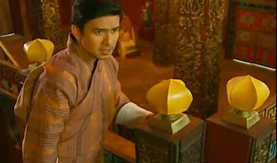 Christian Bautista as the Yangdon rebel Priam in 'Princess and I'