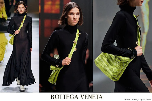 Queen Rania and Princess Iman wore Bottega Veneta Gown - Fall-2020 Ready-to-Wear Collection