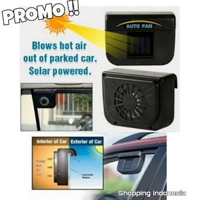 car cooling fan , Kipas Penyejuk Udara di Mobil, auto fan tenaga solar matahari Murah , ac mobil tanpa listrik , ac portable murah, 