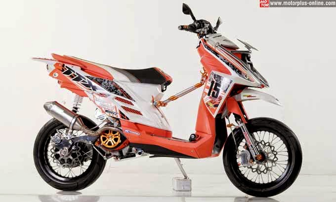Modifikasi Motor  Yamaha  X Ride trail Terbaru Modifikasi 