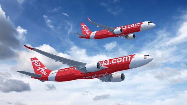 Maskapai Air Asia Hentikan Sementara Seluruh Penerbangan Mulai 1 April