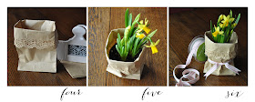 Creative Bag floral packaging tutorials using paper bags