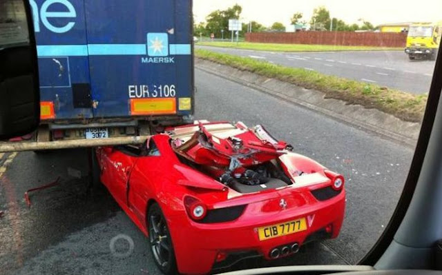 Ferrari Car Accidents Crash | Real Car Crashes