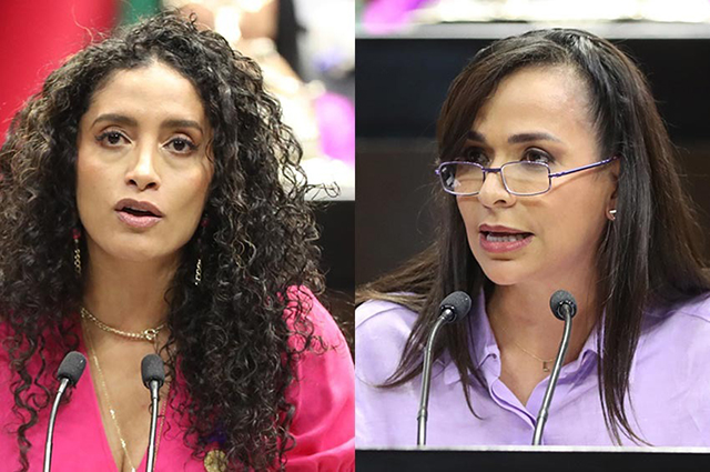 Condenan diputadas del PRD el doble discurso del Ejecutivo
