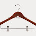 Wooden Contoured Hanger WCCH100C Cherry