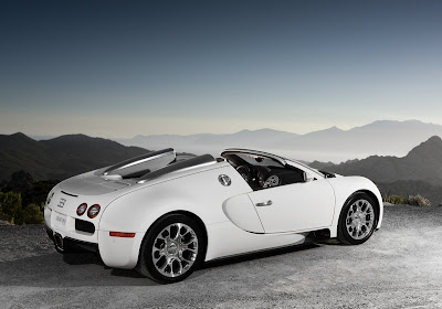 Car Wallpaper Bugatti Veyron Grand Sport 2009 White