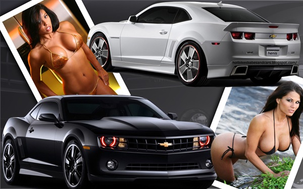 camero_and_hot_women_wallpaper