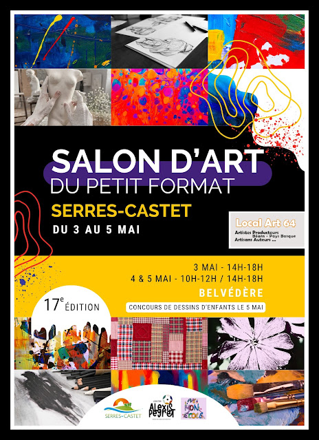 Salon d'art du petit format 2024 à Serres Castet