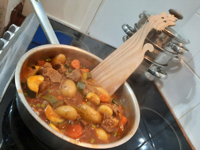 French/Indian Navarin of Lamb Fusion Dish