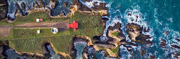 Point Arena Light in California, USA