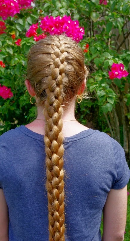 Braids & Hairstyles for Super Long Hair: 5-Strand French Braid
