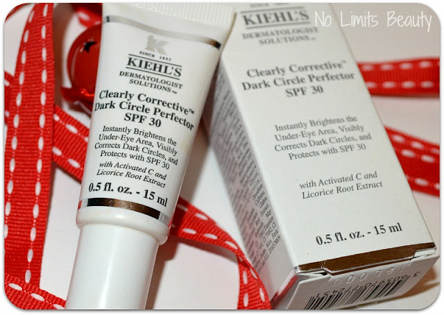 Kiehl's: Clearly Corrective Dark Circle Perfector SPF30 (review y swatches) 