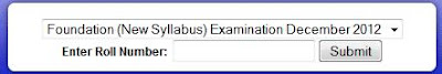 CS Foundation Result Dec 2012