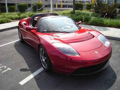 TeslaRoadster front