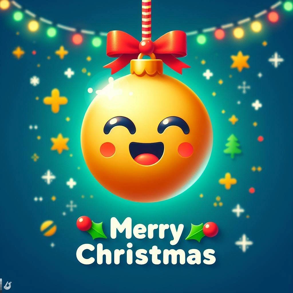 Christmas Eve Emoji text