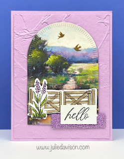 NEW! November Stampin' Up! Online Exclusives | Meandering Meadow Card | Garden Meadow Bundle | www.juliedavison.com #stampinup