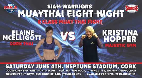 Majestic Gym Wigan Kristina Hopper Muay Thai kick boxing