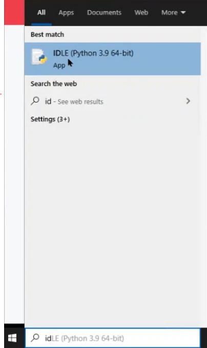 python idle