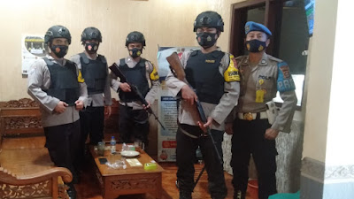 Pengamanan Markas, Polsek Puloampel Polres Cilegon Implementasikan SOP dan Dukung Quick Wins Presisi Polri