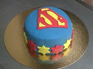 Tortas de Superman para Fiestas Infantiles