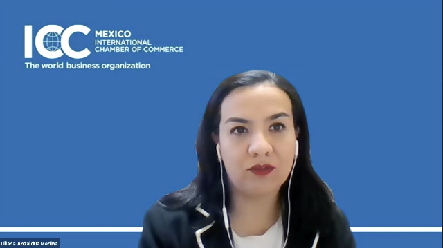 Liliana Anzaldua  Medina, vicepresidenta de Energía de ICC México