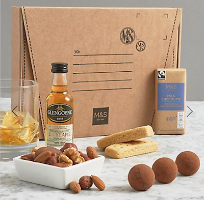 marks and spencer a wee whisky letterbox gift