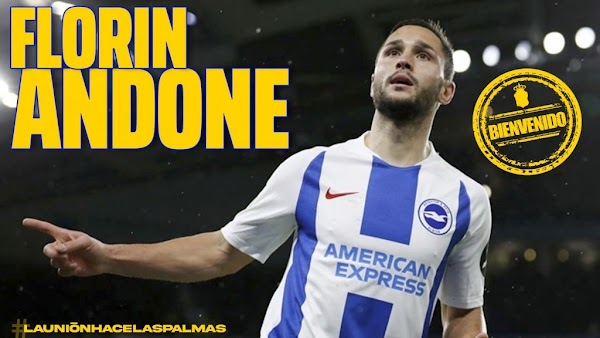 Oficial: Las Palmas, firma Florin Andone