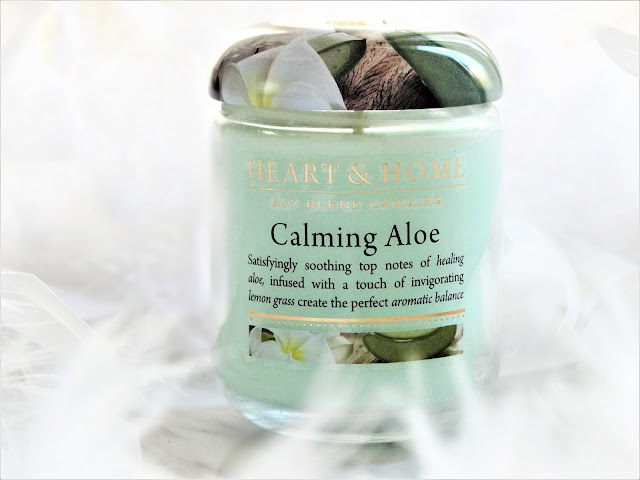 avis Calming Aloe (Douceur d'Aloe) de Heart & Home, blog bougie, candle review, candle blog, avis bougie heart and home, bougie parfumee