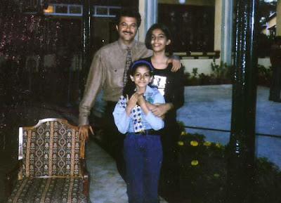 Sonam Kapoor Childhood Pictures