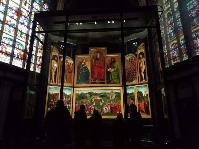 Ghent altarpiece, Belgium. Photo by Loire Valley Time Travel.