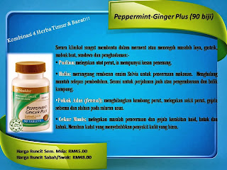 Atasi Gastrik Dengan Peppermint-Ginger Shaklee