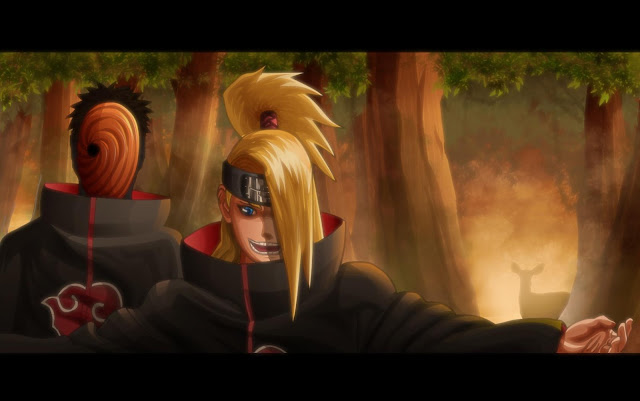 Deidara Tobi Wallpaper 0054   Deidara | Tobi | Obito | Akatsuki | Naruto | Anime | Wallpaper HD Desktop PC Background 0054