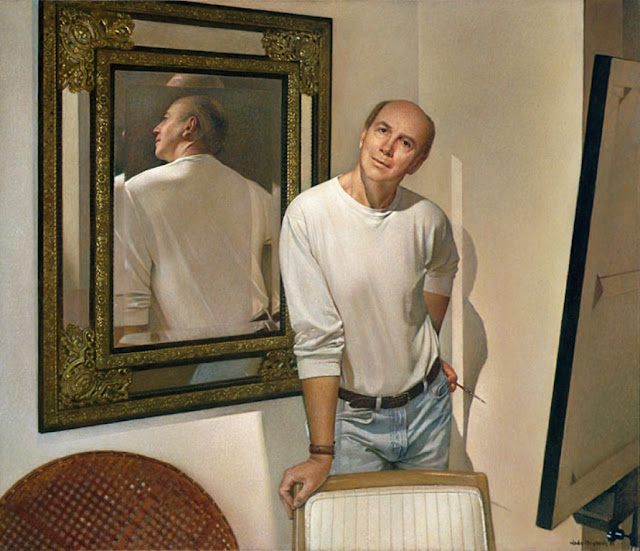 Wade Reynolds, Self Portrait, Portraits of Painters, Fine arts, Portraits of painters blog, Paintings of Wade Reynolds, Painter Wade Reynolds