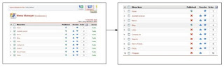 Cara membuat situs dengan joomla, menonaktifkan menu tertentu di joomla.