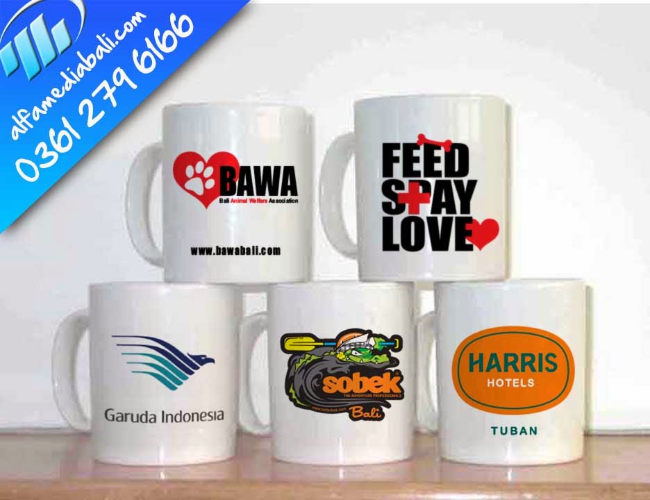 Mug Promosi di Bali Alfa Media Bali