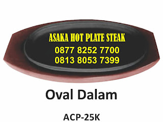 Produk Hot plate oval kecil cekung ~ Hot plate ACP - 25 K 