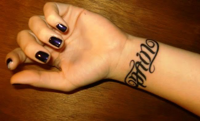 Woman Wrist Tattoo Designs