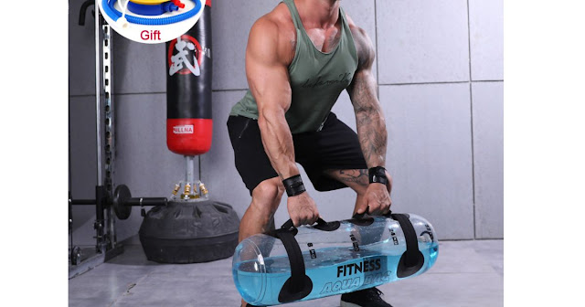 this is a picture of a home gym water power bag