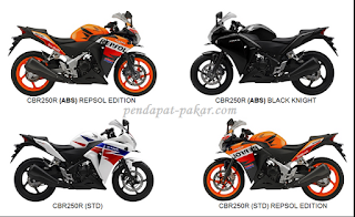 Harga dan Spesifikasi Honda CBR 250R ABS Repsol